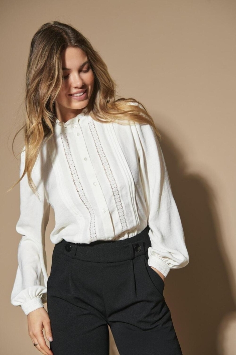 Jacqueline de Yong jdyellis l/s lace shirt wvn noos